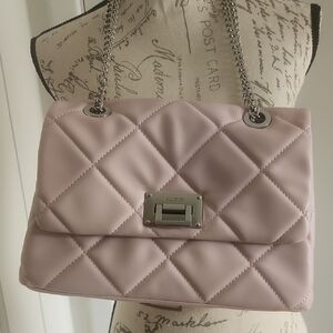 ALDO Blush Quilted Chain Shoulder Bag